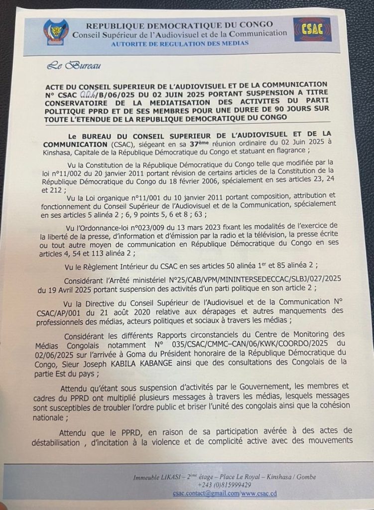 Christian Bosembe entrain de cloué l'impact des consultations lancé par Joseph Kabila à Goma avec ses sanctions 